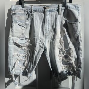 Mens American Eagle Denim Shorts 35